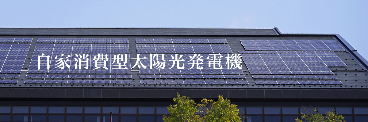 自家消費型太陽光発電機